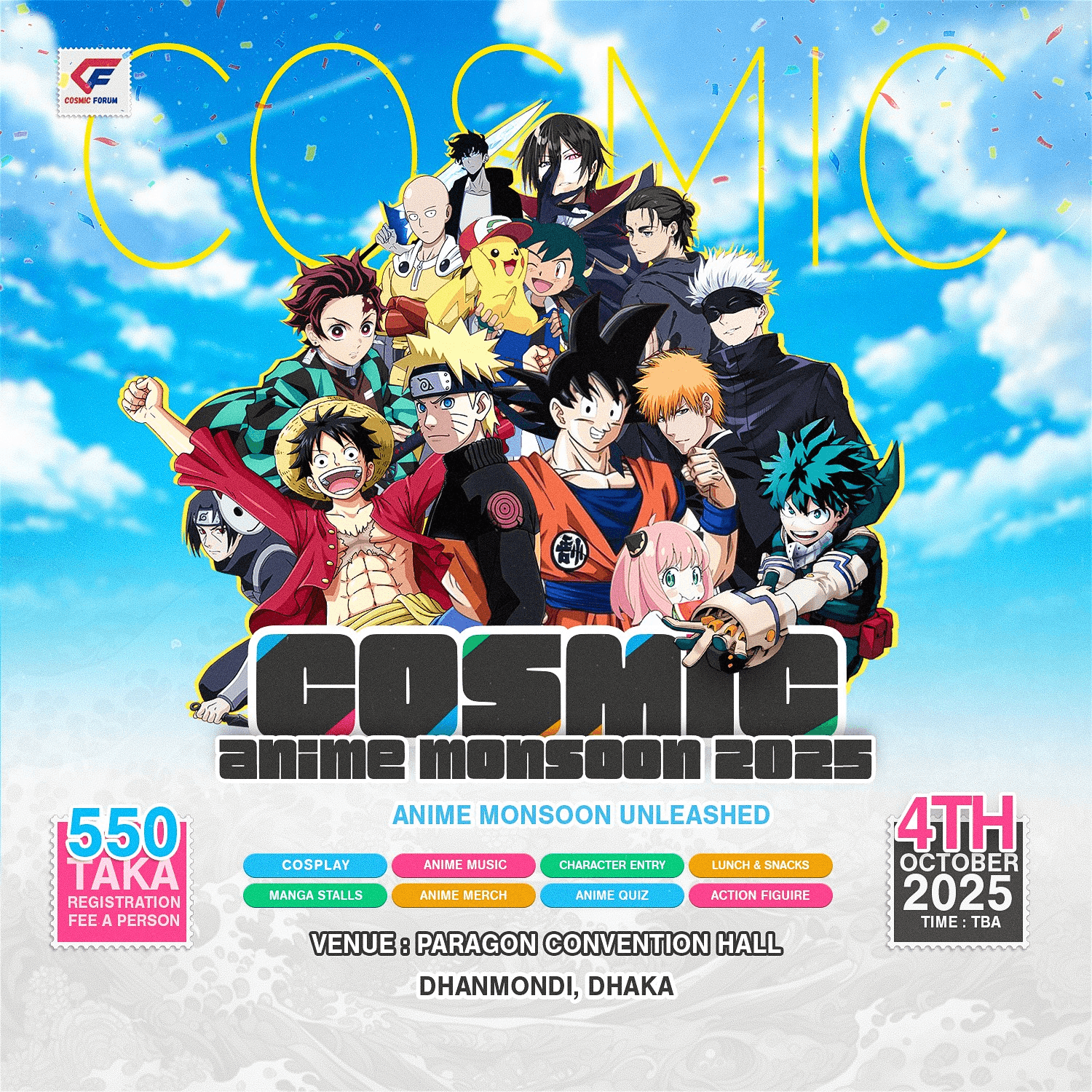 Cosmic Anime Monsoon 2025