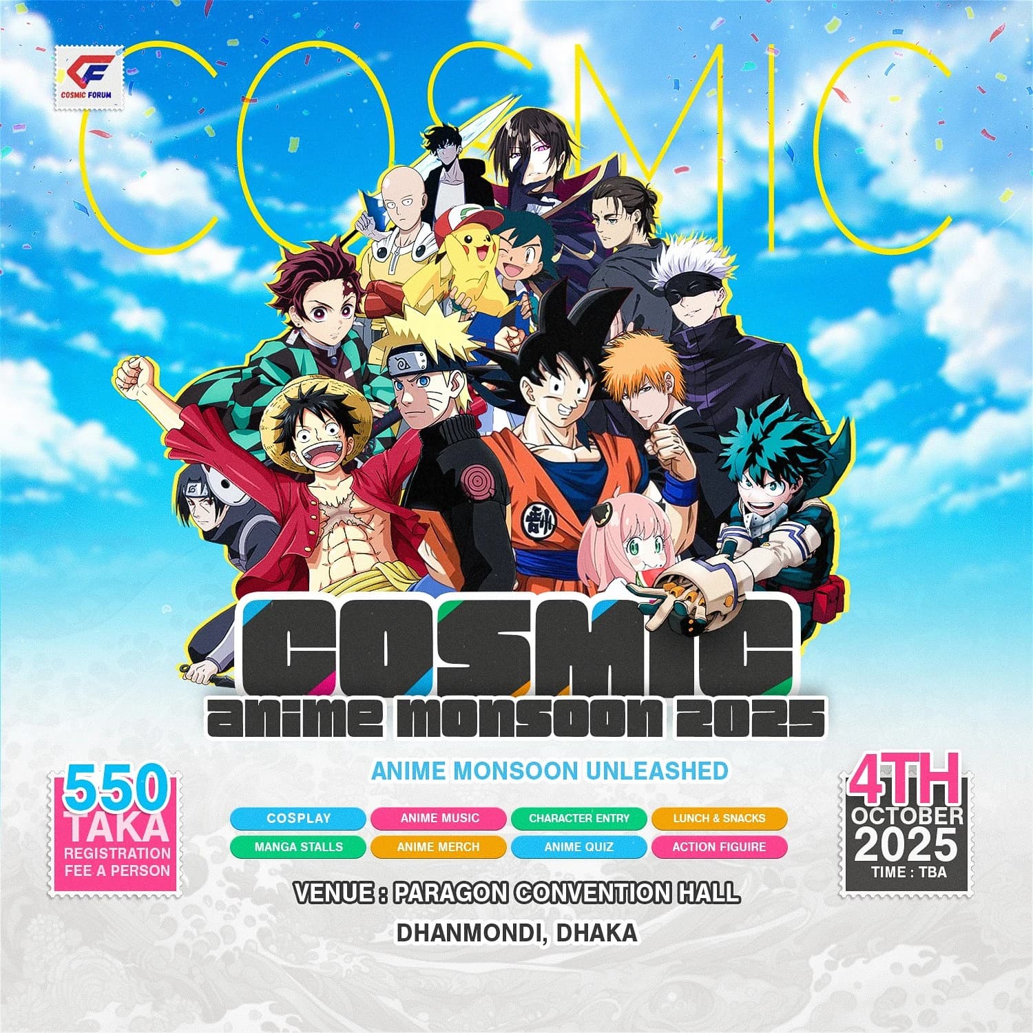 Cosmic Anime Monsoon 2025